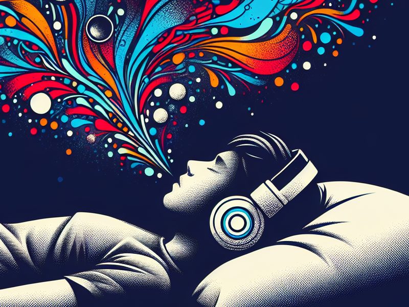 การฟังเพลงตอนหลับ ส่งผลต่อความฝัน